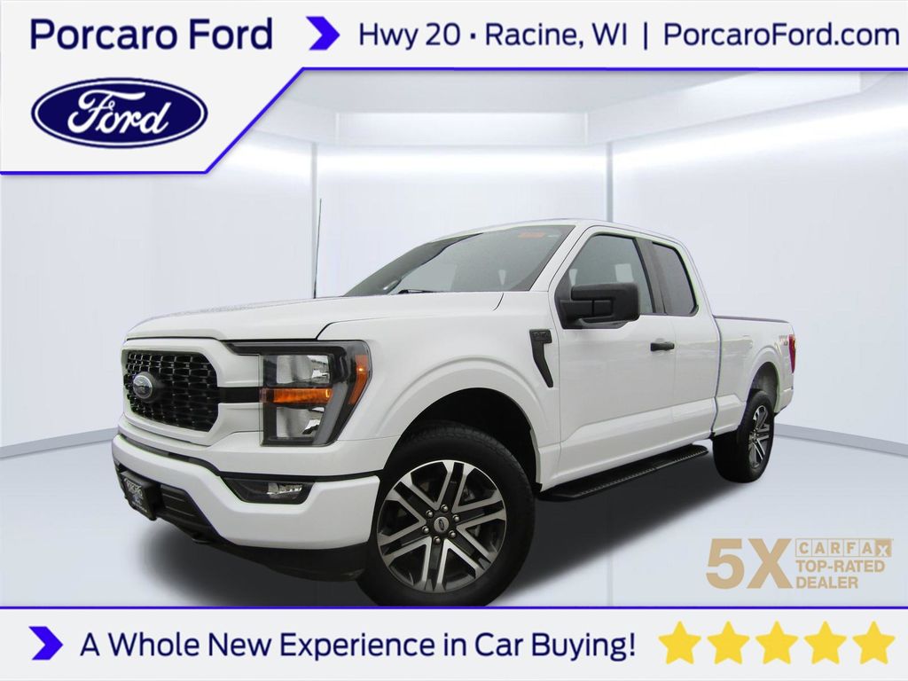 Oxford White 2023 Ford F-150 Pickup Truck Four-Wheel Drive Automatic