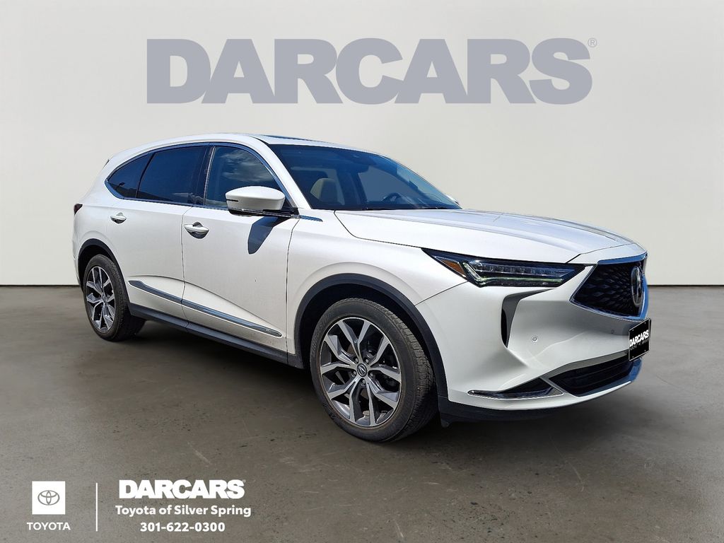 Platinum White Pearl 2023 Acura MDX SUV / Crossover All-Wheel Drive Automatic