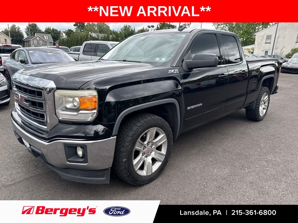 Onyx Black 2014 GMC Sierra 1500 Pickup Truck Four-Wheel Drive 6-Speed Automatic Overdrive