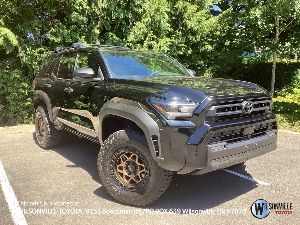 Black 2025 Toyota 4Runner SUV / Crossover Four-Wheel Drive 8-Speed Automatic