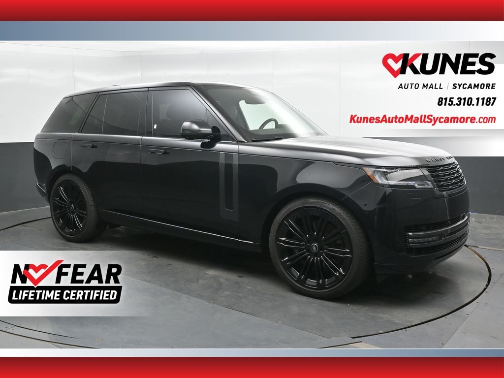 Black 2025 Land Rover Range Rover SUV / Crossover All-Wheel Drive 8-Speed Automatic