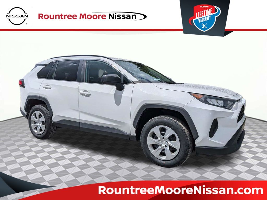 Super White 2021 Toyota RAV4 SUV / Crossover Front-Wheel Drive 8-Speed Automatic