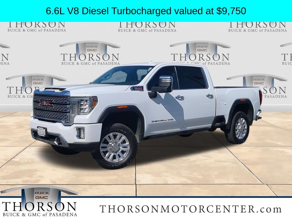 Summit White 2020 GMC Sierra 2500HD Pickup Truck Four-Wheel Drive Automatic