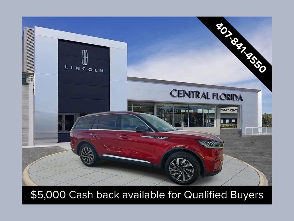 Red 2026 Lincoln Aviator SUV / Crossover All-Wheel Drive Automatic