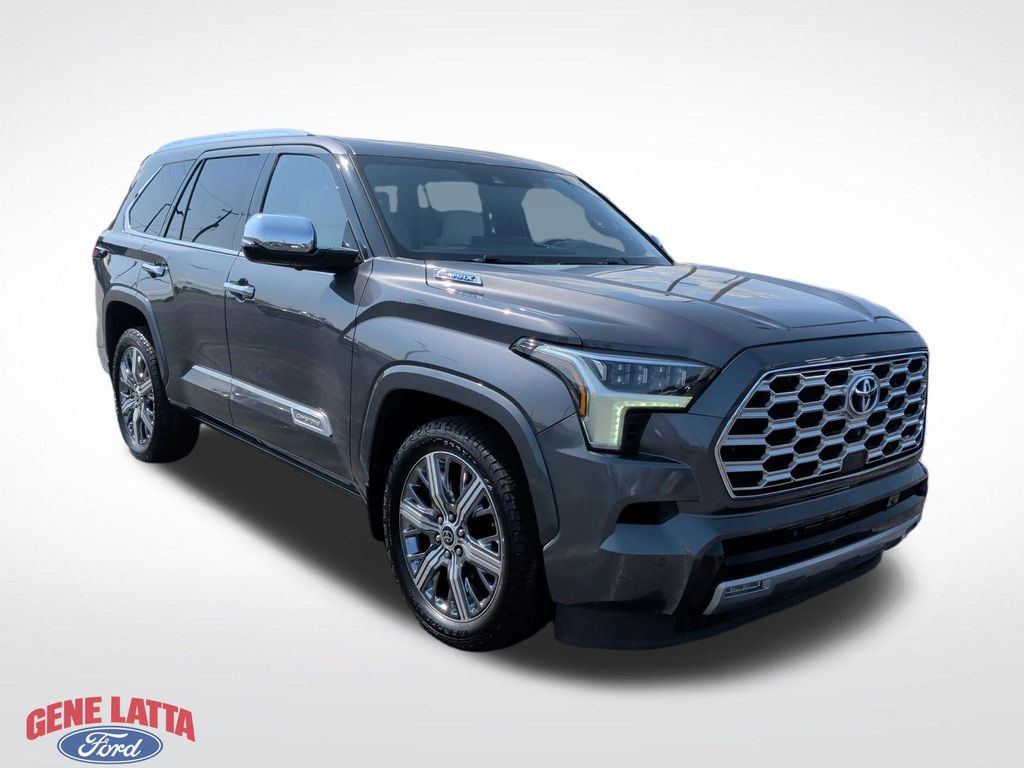 Magnetic Gray Metallic 2023 Toyota Sequoia SUV / Crossover Four-Wheel Drive Automatic