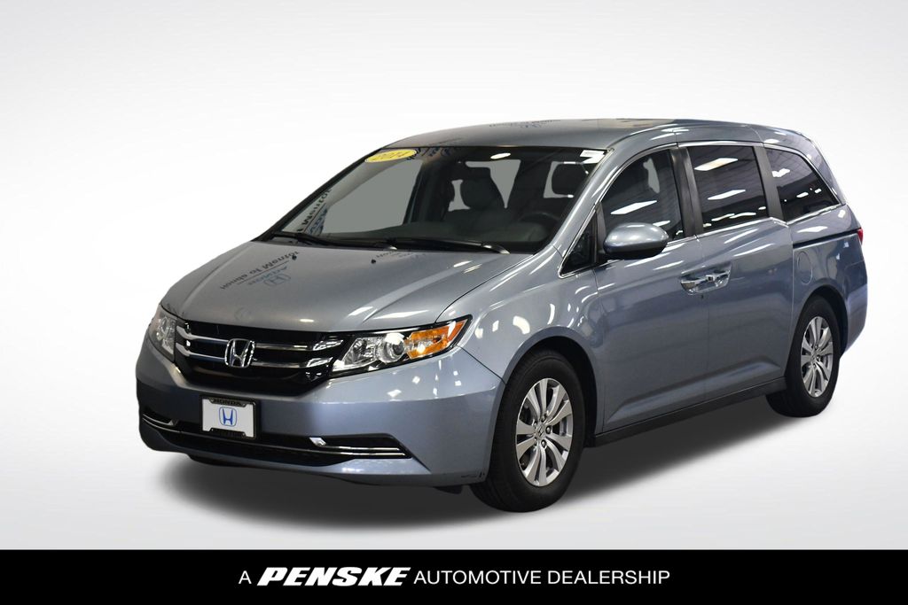 Celestial Blue Metallic 2014 Honda Odyssey EX FWD Minivan Front-Wheel Drive 6-Speed Automatic