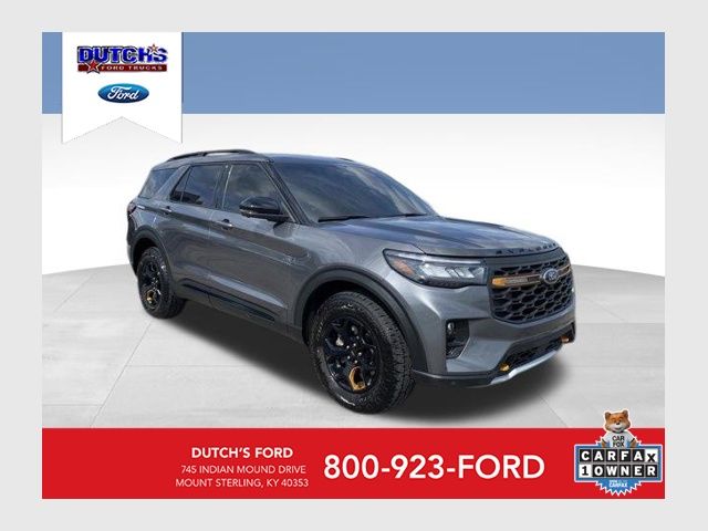 Gray Metallic 2026 Ford Explorer Tremor AWD SUV / Crossover All-Wheel Drive Automatic