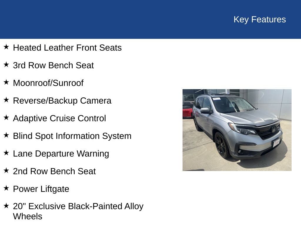 2021 Honda Pilot Special Edition