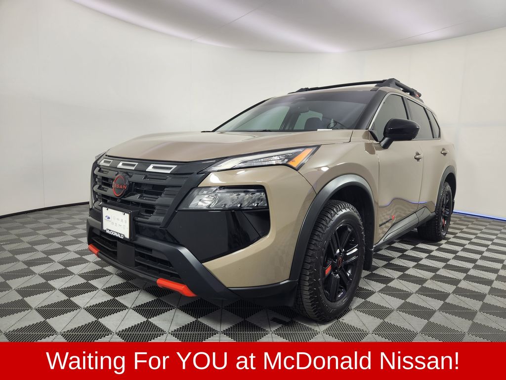 Baja Storm Metallic 2025 Nissan Rogue SUV / Crossover All-Wheel Drive Continuously Variable Transmission