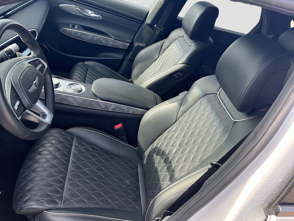 2024 Genesis GV70 3.5T Sport White at Westside Lexus