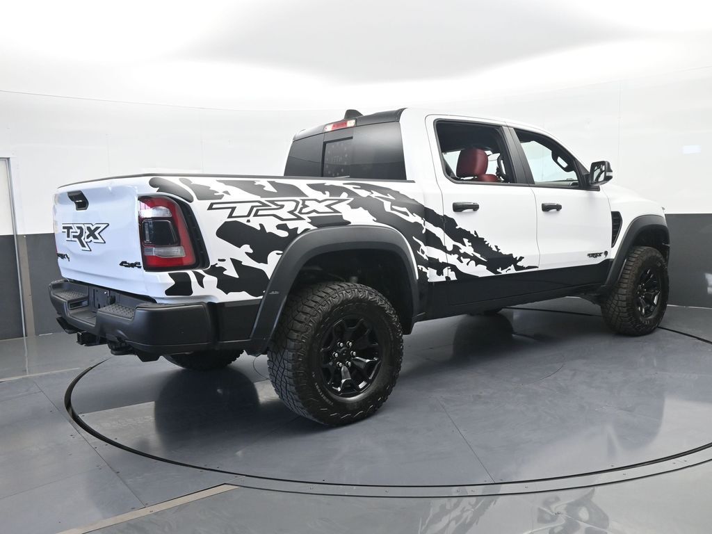 Used 2022 Bright White Clearcoat Ram TRX image 6