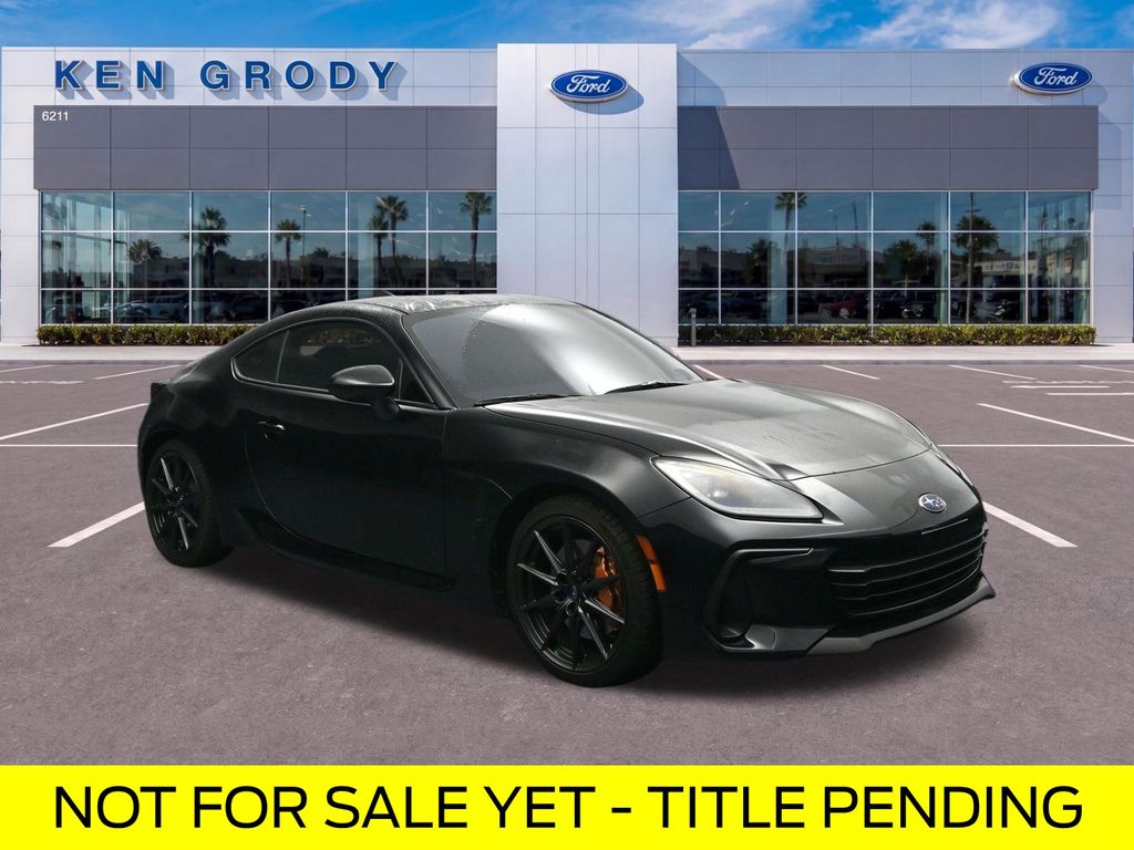 Crystal Black Silica 2024 Subaru BRZ Coupe Rear-Wheel Drive 6-Speed Manual