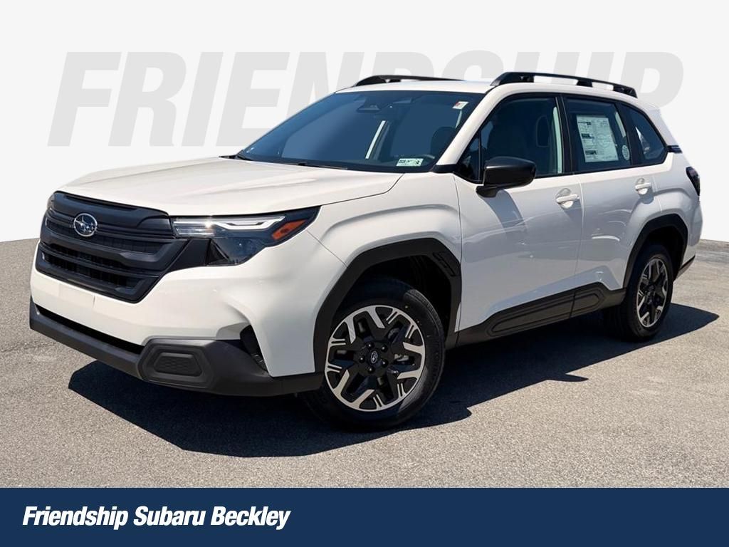 White 2026 Subaru Forester Crossover AWD SUV / Crossover All-Wheel Drive Continuously Variable Transmission