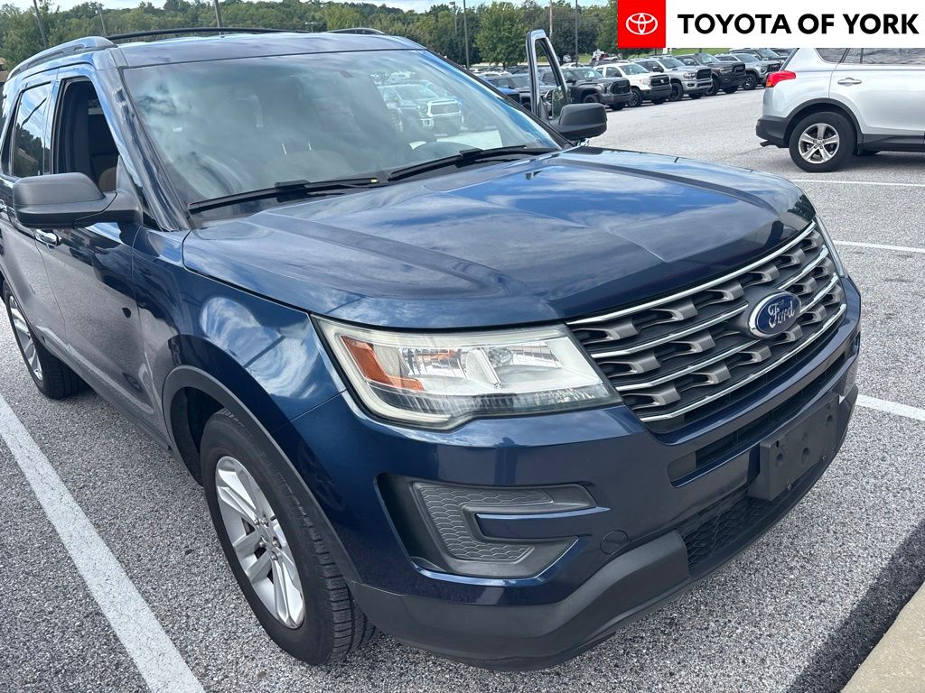 Blue 2016 Ford Explorer SUV / Crossover All-Wheel Drive 6-Speed Automatic