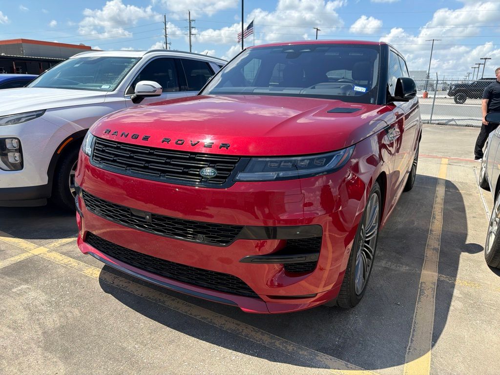 Red 2023 Land Rover Range Rover Sport SUV / Crossover All-Wheel Drive 8-Speed Automatic