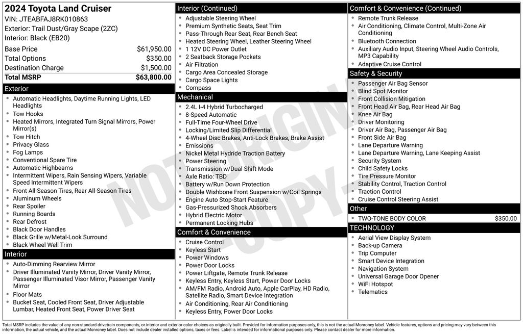 Certified Used 2024 Gray Toyota 1958 image 7