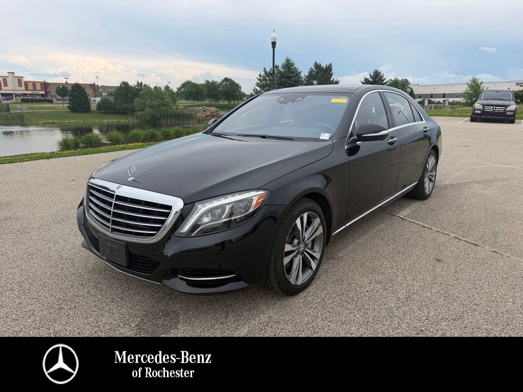 Black 2017 Mercedes-Benz S-Class Sedan All-Wheel Drive 9-Speed Automatic