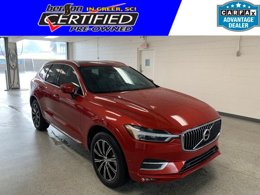Fusion Red Metallic 2019 Volvo XC60 SUV / Crossover All-Wheel Drive Automatic