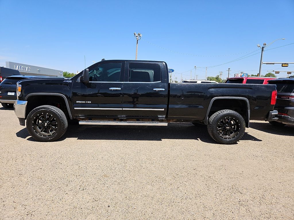 Used 2015 GMC Sierra 2500HD SLT with VIN 1GT12ZE86FF104290 for sale in Pampa, TX