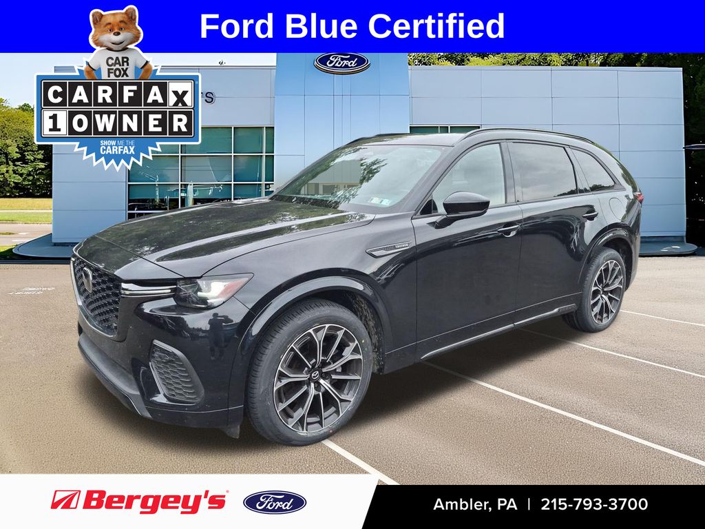 Jet Black Mica 2025 Mazda CX-70 SUV / Crossover All-Wheel Drive 8-Speed Automatic