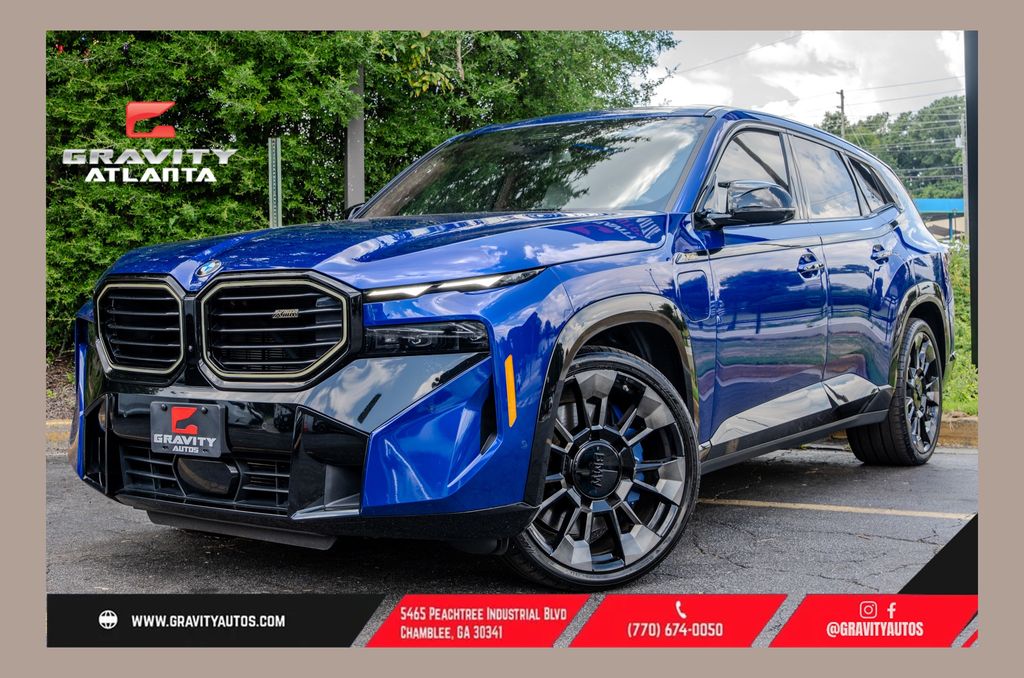 Marina Bay Blue Metallic 2025 BMW XM SUV / Crossover All-Wheel Drive 8-Speed Automatic