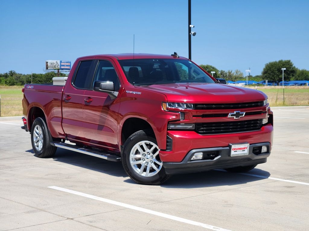Cajun Red Tintcoat 2019 Chevrolet Silverado 1500 Pickup Truck Four-Wheel Drive 8-Speed Automatic