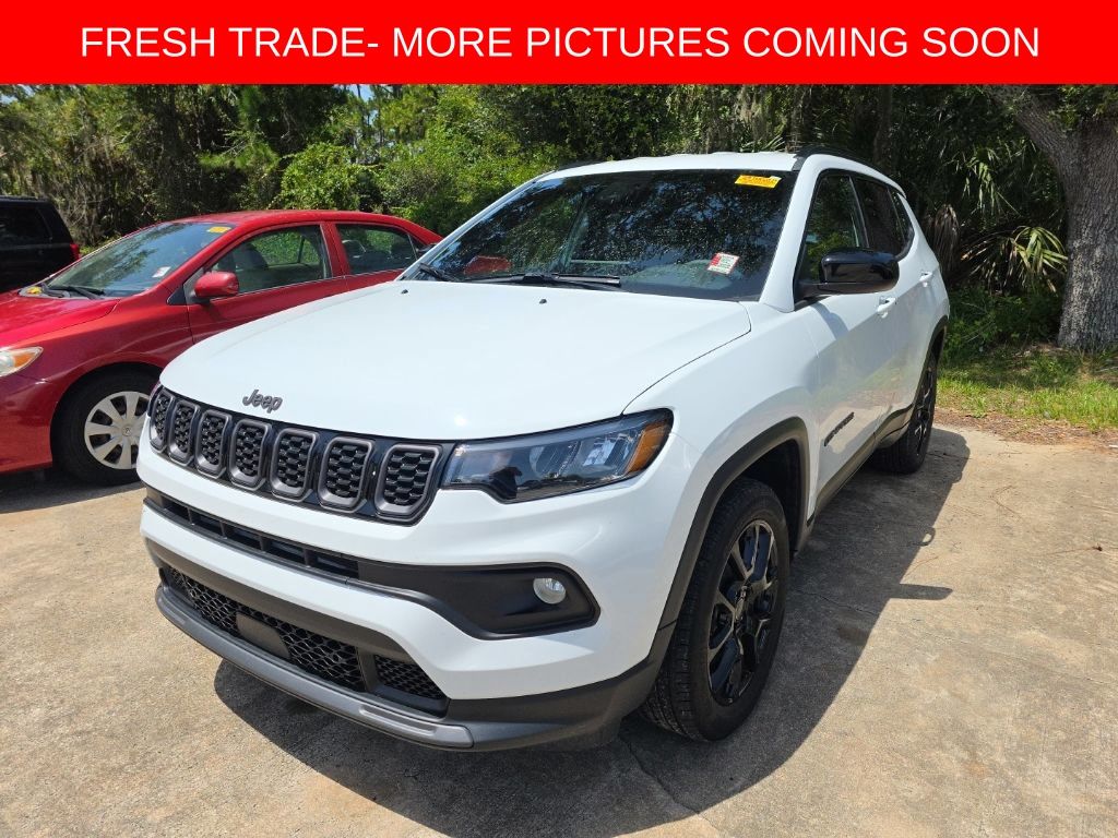Bright White Clearcoat 2026 Jeep Compass SUV / Crossover Four-Wheel Drive 8-Speed Automatic