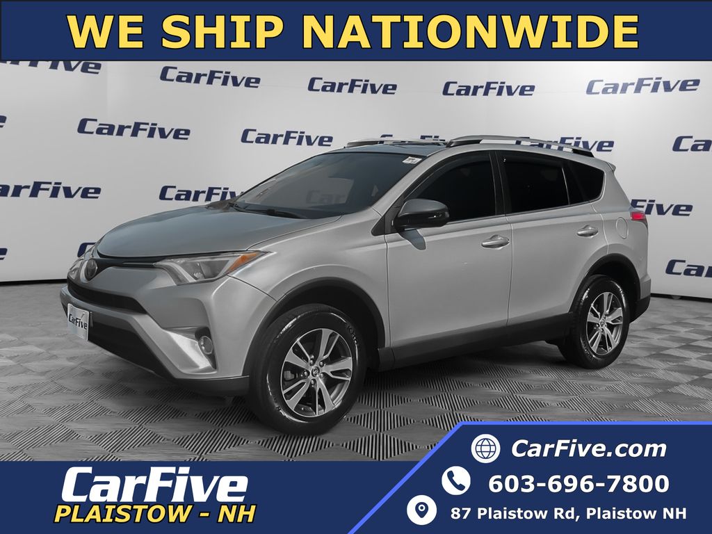 Silver Sky Metallic 2017 Toyota RAV4 SUV / Crossover All-Wheel Drive 6-Speed Automatic