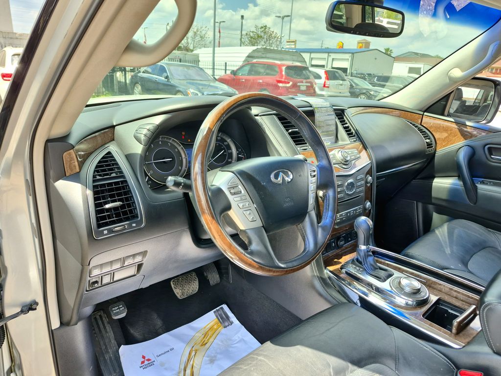 2016 INFINITI QX80 Base Silver at Texan Dodge Chrysler Jeep Ram