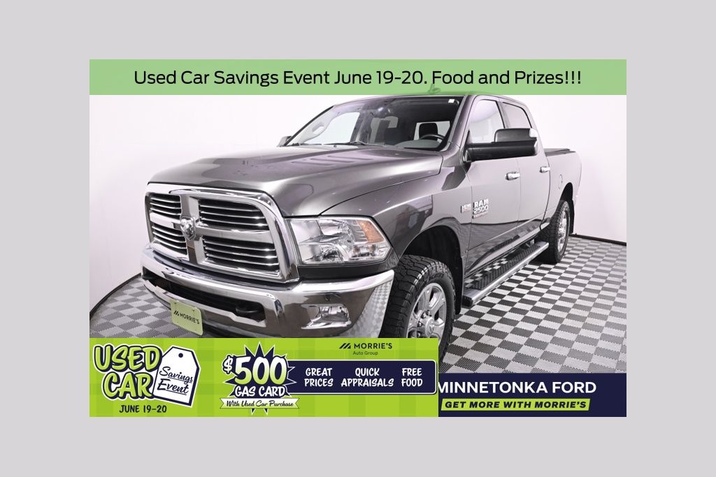 Crystal Metallic 2016 RAM 2500 Pickup Truck Four-Wheel Drive 6-Speed Automatic