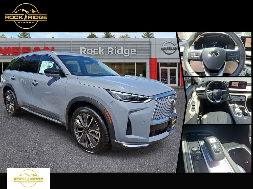 Harbor Gray 2026 INFINITI QX60 SUV / Crossover All-Wheel Drive 9-Speed Automatic