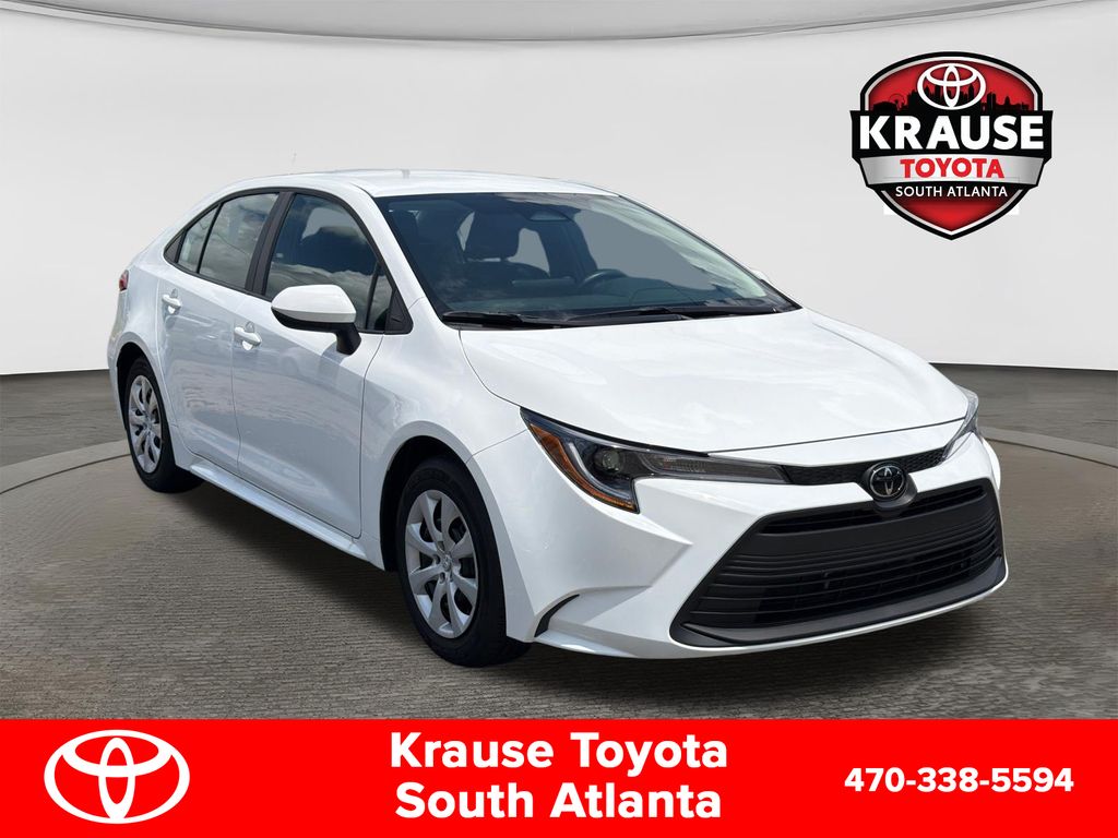 Ice 2026 Toyota Corolla Sedan Front-Wheel Drive Continuously Variable Transmission