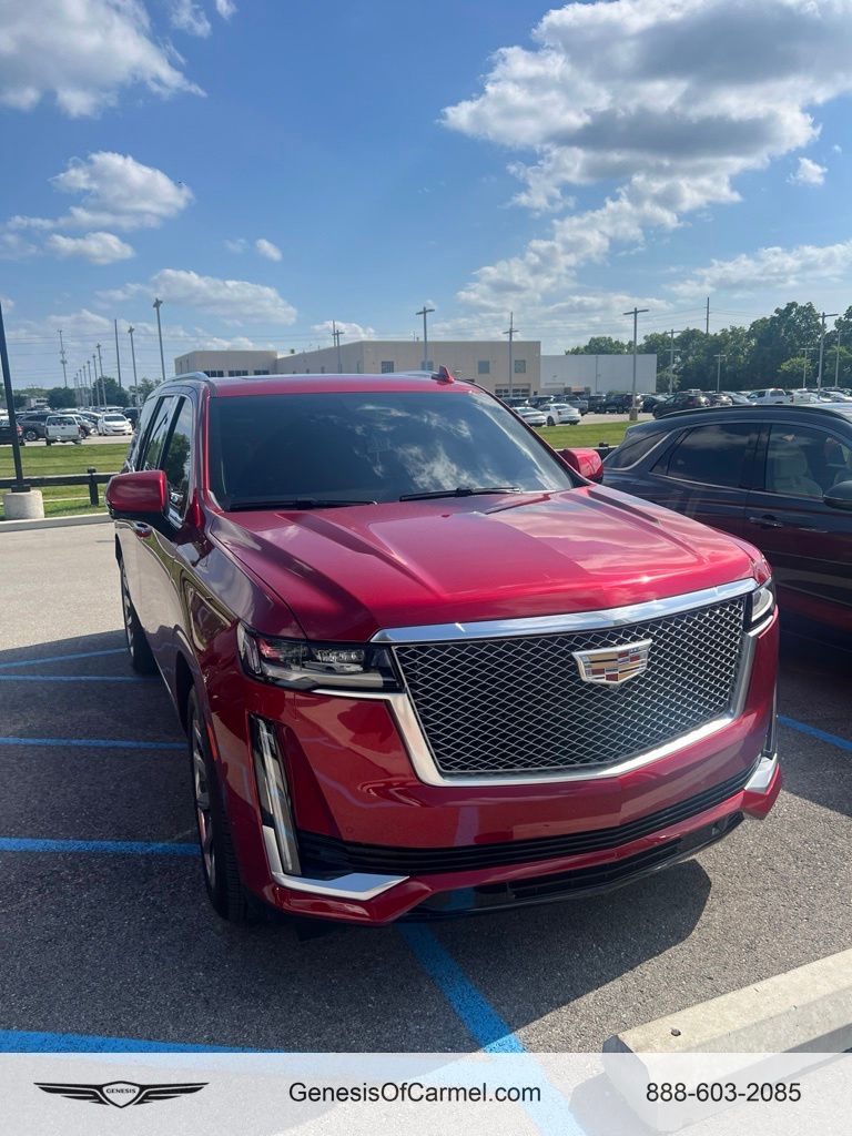 Radiant Red Tintcoat 2024 Cadillac Escalade SUV / Crossover Four-Wheel Drive Automatic