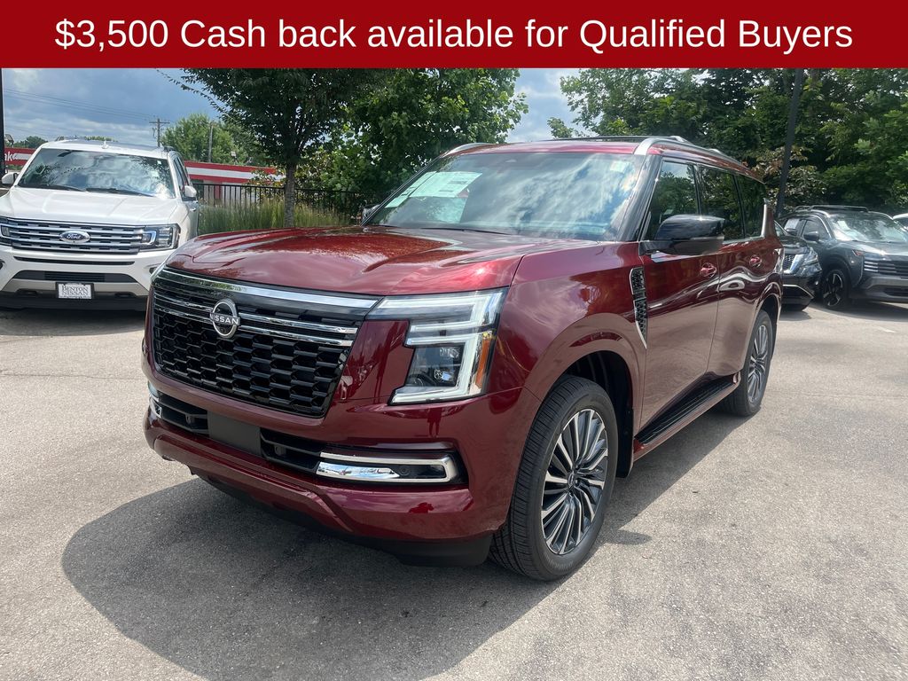 2026 Coulis Red Pearl Nissan Armada Platinum Reserve 4X4 SUV