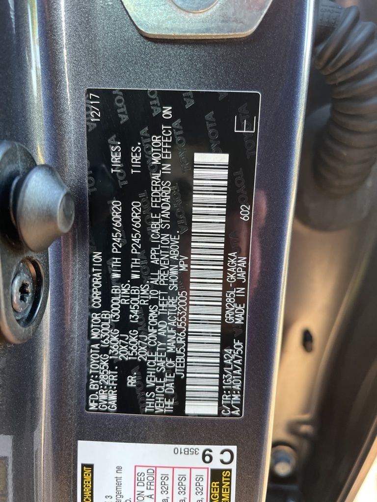 2018 Toyota 4Runner Limited 9