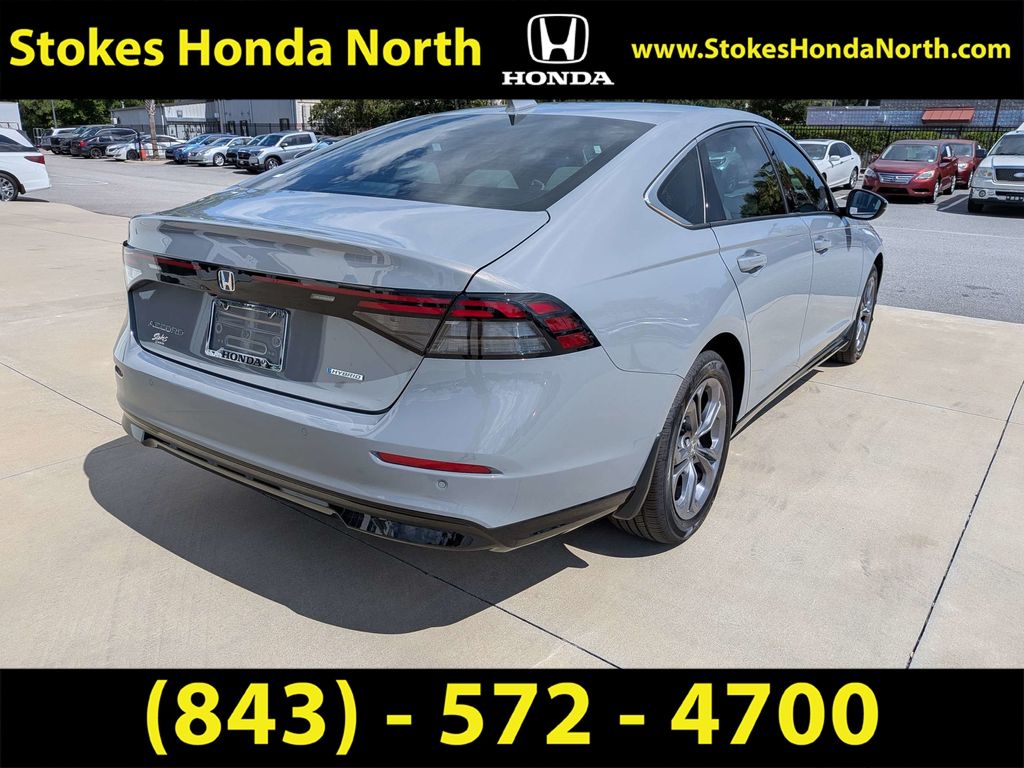2025 Honda Accord Hybrid EX-L Gray at Stokes Honda North
