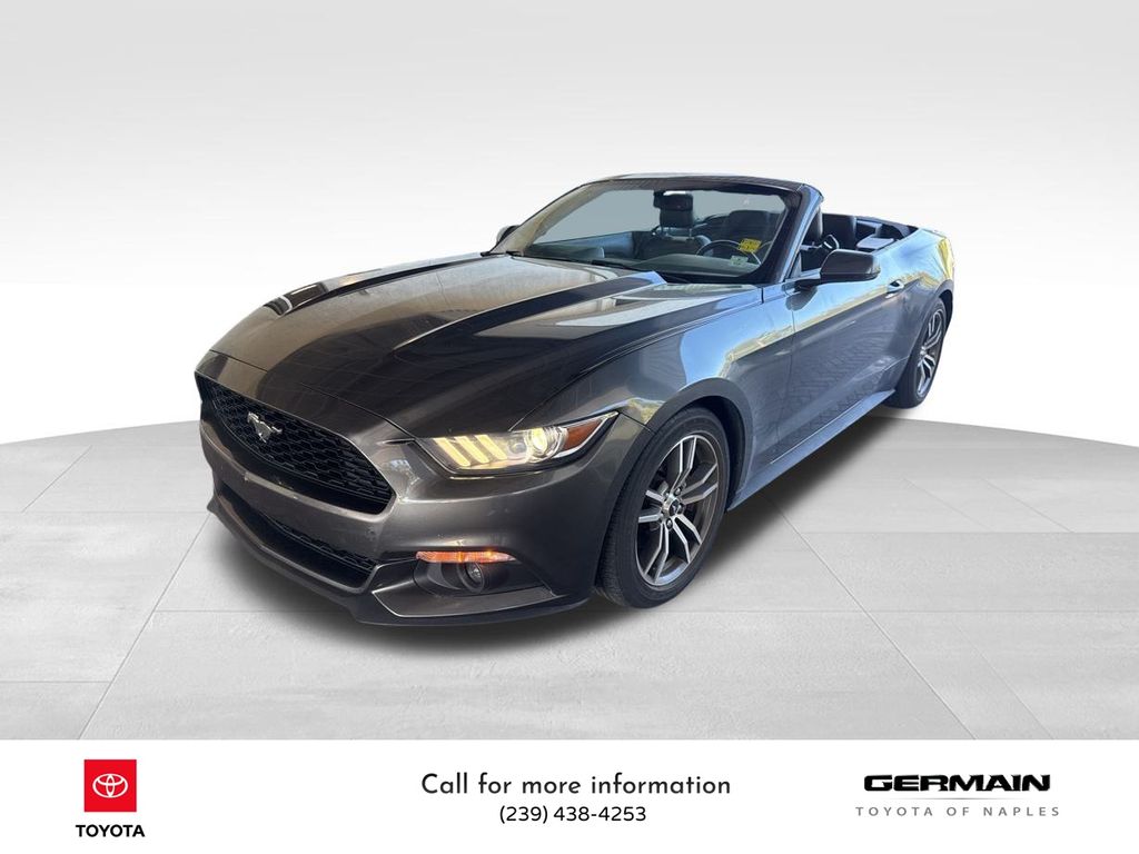 2015 Ford Mustang EcoBoost Premium Convertible photo 4