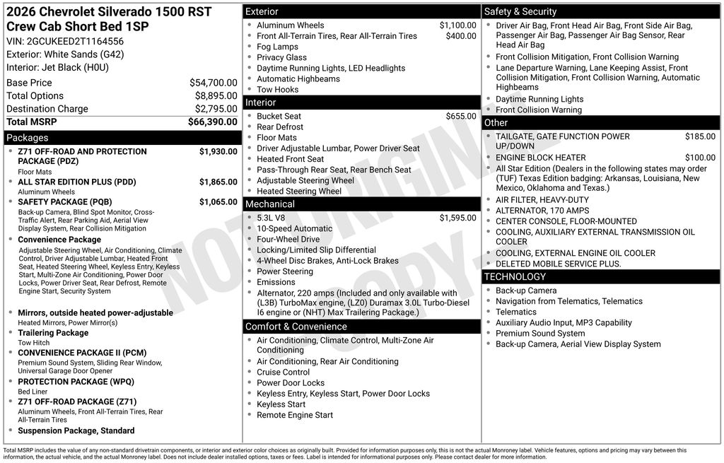 New 2026 Chevrolet Silverado 1500 Truck