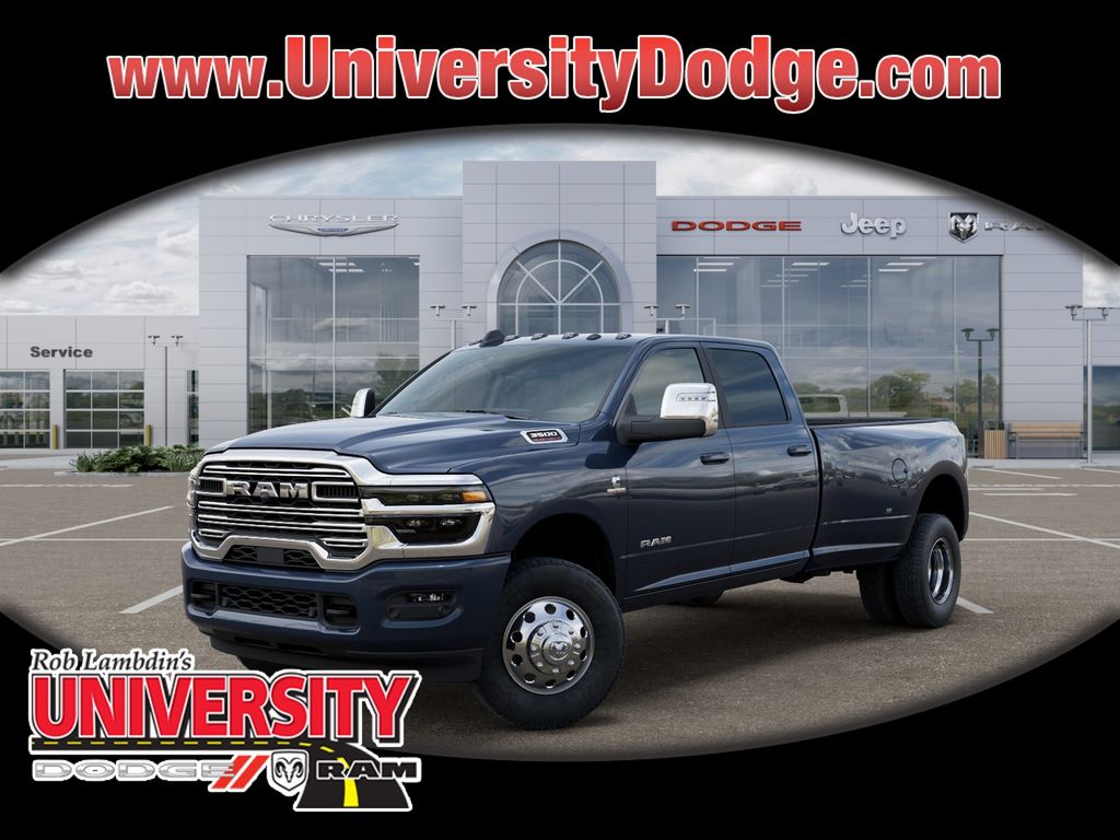 Forged Blue Metallic 2026 RAM 3500 Pickup Truck Four-Wheel Drive 8-Speed Automatic