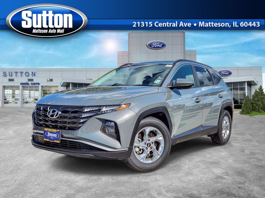 Hampton Gray 2024 Hyundai Tucson SUV / Crossover Front-Wheel Drive 8-Speed Automatic