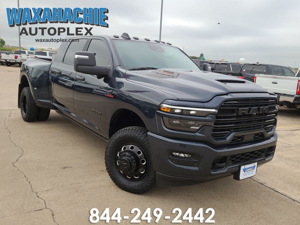 Forged Blue Metallic 2026 RAM 3500 Pickup Truck Four-Wheel Drive 8-Speed Automatic