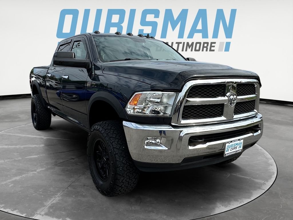 Gray (Steel Metallic) 2014 RAM 2500 Pickup Truck Four-Wheel Drive 6-Speed Automatic