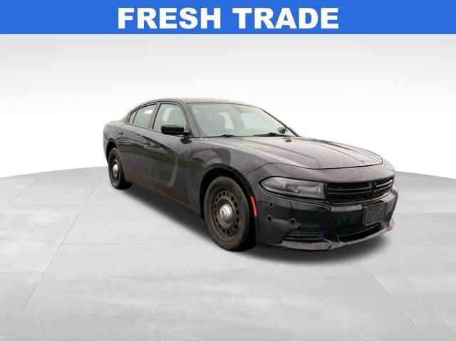 Pitch Black Clearcoat 2019 Dodge Charger Police AWD Sedan All-Wheel Drive 5-Speed Automatic