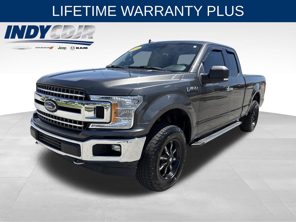 Gray (Magnetic) 2018 Ford F-150 Pickup Truck Four-Wheel Drive 6-Speed Automatic