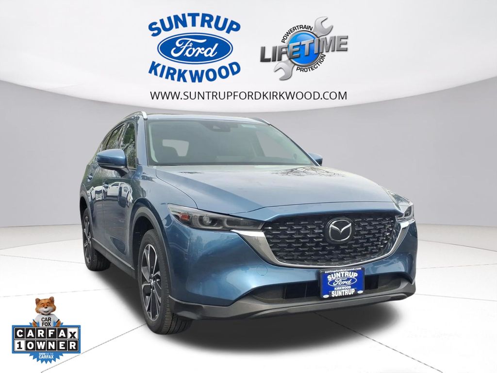 Eternal Blue Mica 2023 Mazda CX-5 2.5 S Premium Plus AWD SUV / Crossover All-Wheel Drive 6-Speed Automatic