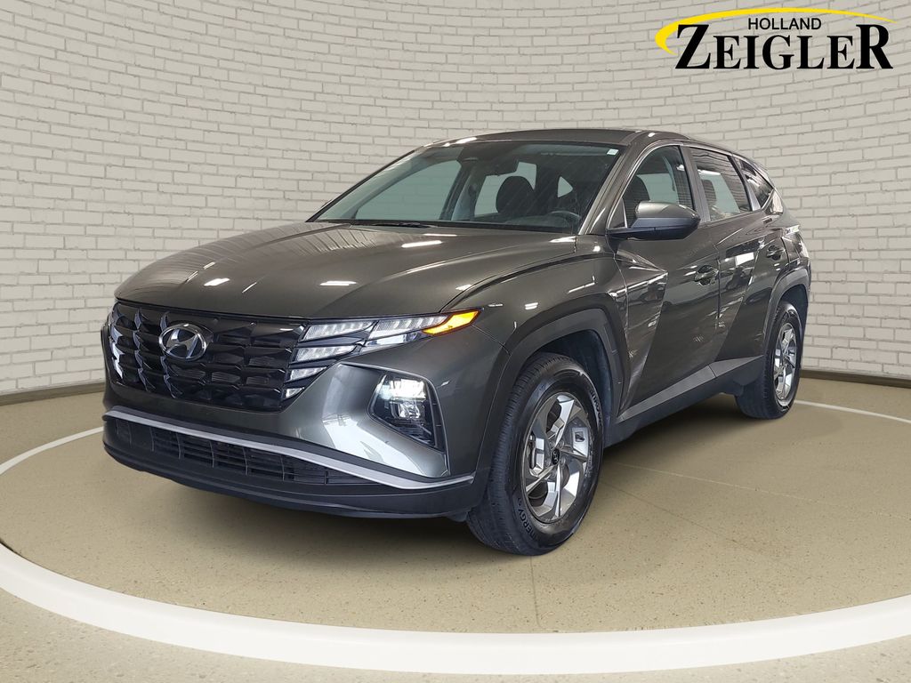 Amazon Gray 2023 Hyundai Tucson SUV / Crossover All-Wheel Drive 8-Speed Automatic