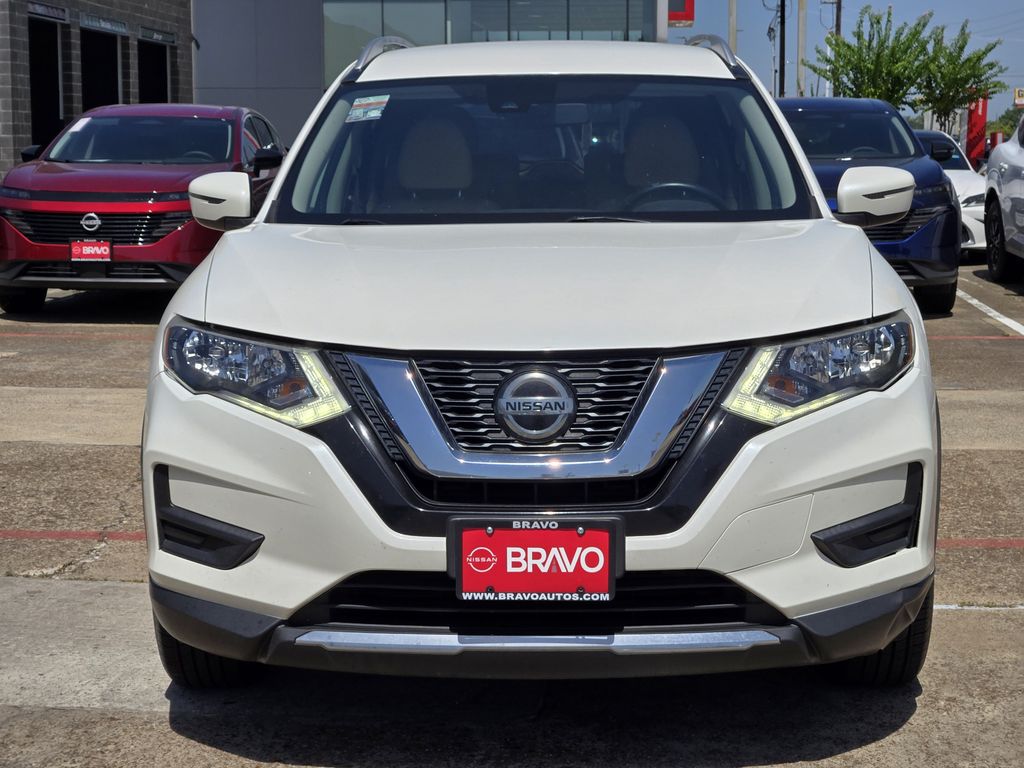 2020 Nissan Rogue SV White at Wharton Ford