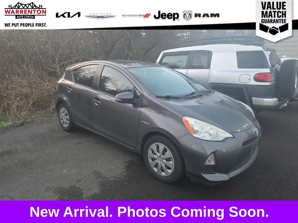 2014 Toyota Prius c One