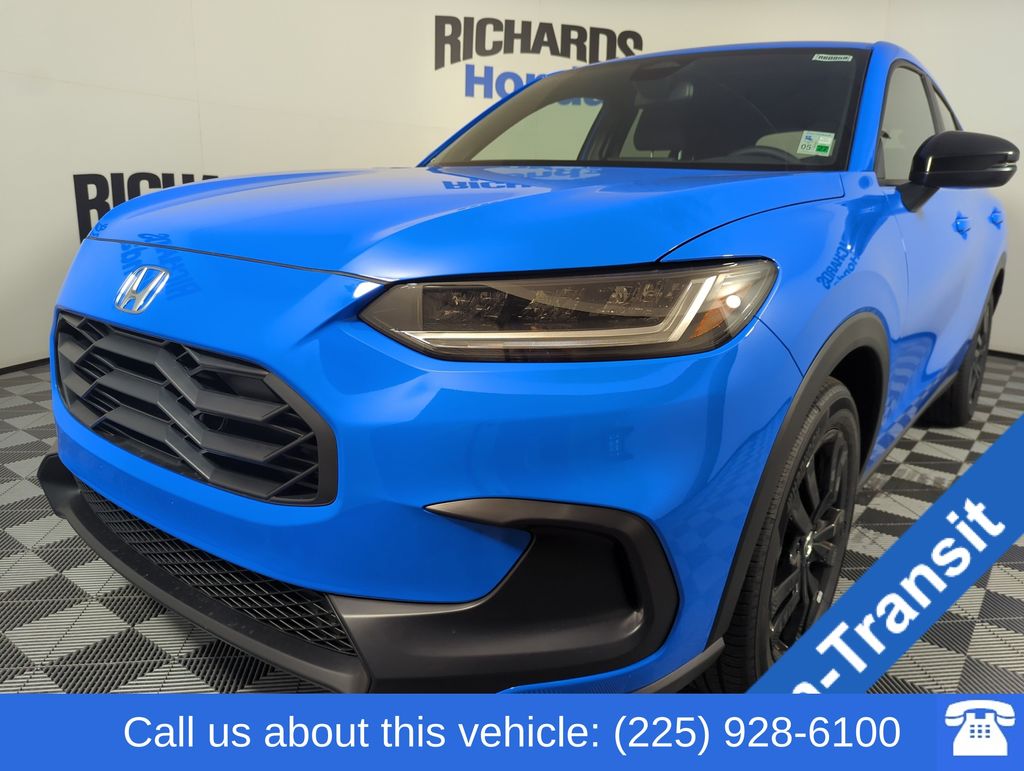 Boost Blue Pearl 2027 Honda HR-V SUV / Crossover Front-Wheel Drive Continuously Variable Transmission