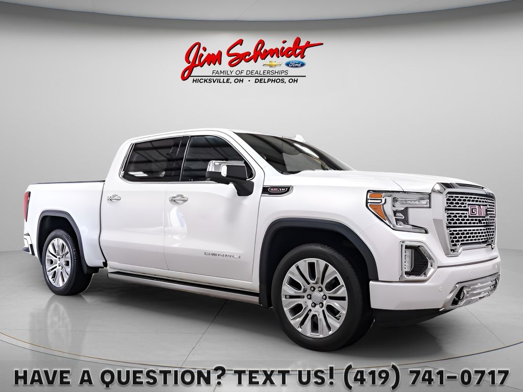 White Frost Tricoat 2022 GMC Sierra 1500 Limited Pickup Truck Four-Wheel Drive Automatic